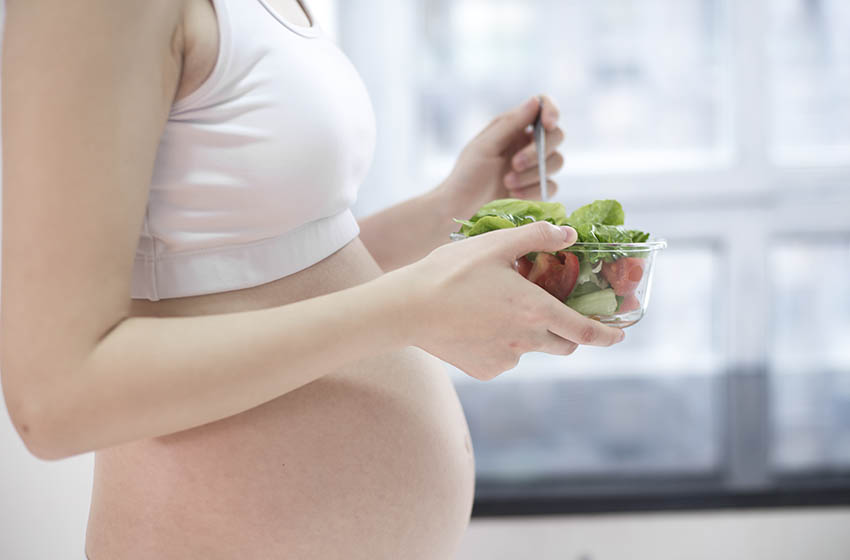 alimentação na gravidez
